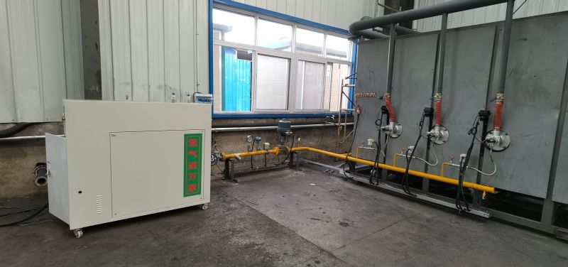 平顶山石墨制造氢气热力系统改造完成